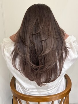 リル バイ ジルブラン(Lil by JIL BLAN) 前髪 こなれミディ イメチェン ウェーブパーマ 韓国マッシュ