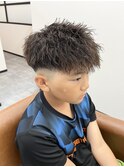 『学校でモテる』スペインカール風ツイストスパイラル