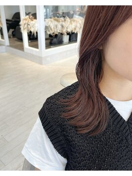 リン(Lin) ラベンダーブラウン×くびれミディアム