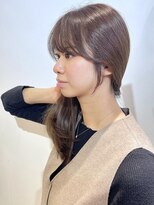 ブランロール 中目黒店(Blanl'or) 大人ガーリー/ダークアッシュ/似合わせカット/レイヤーカット