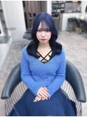 【アイリ】韓国レイヤー×ネイビーカラー