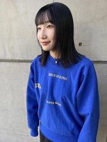 クリアーオブヘアー 栄南店(CLEAR of hair) ボブ×顔まわりレイヤー/osumi