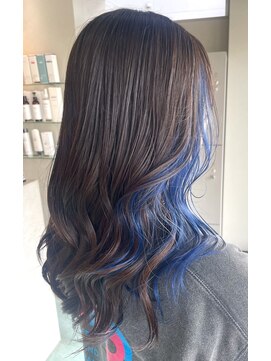 エイト 沖縄豊崎店(EIGHT toyosaki) 【EIGHT 豊崎】お客様スタイル_ネイビーブルー