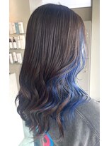 エイト 沖縄豊崎店(EIGHT toyosaki) 【EIGHT 豊崎】お客様スタイル_ネイビーブルー