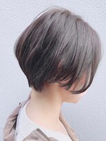 ニュイ 高槻 阪急茨木店(nui)&nbsp;黒髪ボブルフネビージュ小顔ワンレンスペインカール