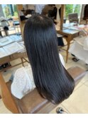 透明感カラー＋髪質改善トリートメント