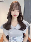 フェミニンロング/似合わせカット/ウェーブミディアム/韓国ヘア