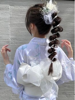 ノイズ 京都駅(NOISM)の写真/京都駅すぐ！お手頃価格でプロのヘアセット♪結婚式/二次会/パーティー前に可愛くキレイに華やかスタイル◎