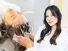【思わず寝落ちするヘッドスパ】カット+オージュアヘッドスパ (30分)