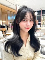 アマトウキョウ アユンチェ(AMA TOKYO×AYUNCHE) 透明感グレージュ×韓国レイヤーカット