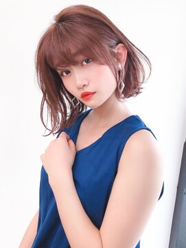 セイドット オモテサンドウ(Say. omotesando) Say.ひし形ボブくびれボブレイヤーアッシュシルキーベージュ青山