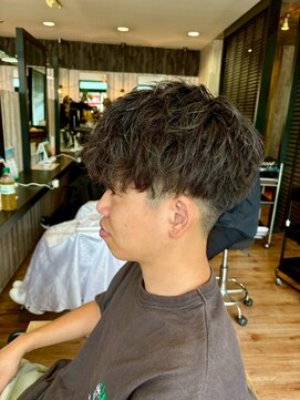 ヘアショップエヌアンドエー 久喜店(hairshop N&A) ワイルドな雰囲気が魅力のマッシュウルフ！スパイラルパーマ