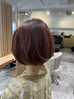 ソイクフ 四条大宮店(SOY-KUFU)&nbsp;20代30代40代◎似合わせカットデザインカラー暗めカラーボブ