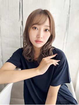 ナル 宇都宮(nalu) 大人セミウェットのミックスカールスタイル