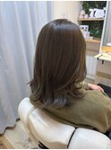 大人可愛いスタイル☆オリーブベージュ/髪質改善