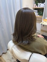 トゥーリ 二日市店(tuuli)&nbsp;大人可愛いスタイル☆オリーブベージュ/髪質改善