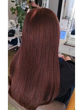 ヘアアトリエ ナイン(hair atelier nine) ヘッドスパ/バ-ガンディ/バズカット/ブレーブラウン/美髪/福島市