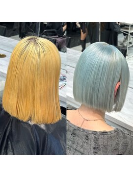 ワンズミラー 原宿(ONE'S MIRROR) 水色カラー