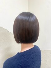 プリモ リコ(Primo.rico)&nbsp;髪質改善  酸性ストレート ボブ  切りっぱなしボブ