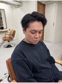メンズショート×刈り上げ無し