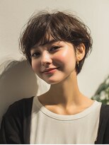 バイエイト(X８)&nbsp;前髪あり簡単スタイリングショートボブ