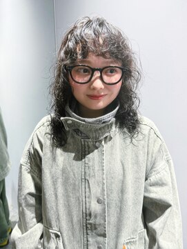 バロウ(BURROW) ニュアンスパーマ/髪質改善/ダブルカラー/学割U24/ケアブリーチ