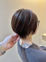 ソウス ユアン(SOURCE yuan) 骨格補正前下がりショート【佐藤和弥】