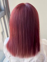 サラジュ 仁川店(SARAJU)&nbsp;【Wカラー特化】森山担当 ブリーチなし×ルビーボルドー
