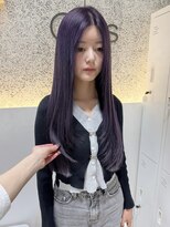 オプス 大名店(Ops) ☆ミステリアスなかわいさ!パープル×ロングレイヤー
