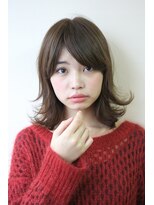 クロスオーバー(Cross Over)&nbsp;カジュアル切りっぱなしミディアム