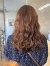 手っ取り早く♪カット+パーマ+フルカラー全体(白髪染めOK)