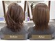 キャトル(hair make QUATRE)の写真/驚きの髪質改善！特許取得の酸性縮毛矯正で、サラツヤ髪へ導きます★
