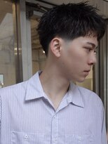 ノラ シブヤ(NORA) 外国人風ウォーリアカットテーパーフェード短髪パーマピンパーマ