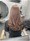 ピンクベージュカラー