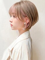 ウィールール 栄町店(WE RULE)&nbsp;ダブルカラーパープルブラックミニウルフ丸みショート夏カラー