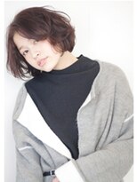 マグノリア オモテサンドウ(MAGNOLiA Omotesando)&nbsp;脱力デザインが可愛い！リラックスカールボブ「店長DAISUKE」