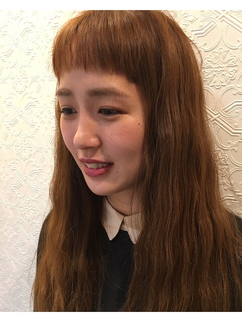 オン眉×longhair