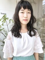 トリッシュ ビー(Trish-b)&nbsp;13.ウェーブ×ロング×アレンジ