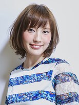 トップヘアーヒルズ 安城(TOP HAIR HILLS)&nbsp;初夏のふわっとボブレイヤースタイル/ニュアンスカラー