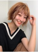 大人ナチュラルショートボブ