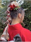成人式hair set【maiko】【zest】【park】【吉祥寺】