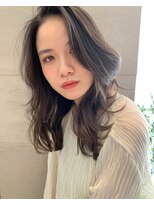 スリーバイキープ 尾山台(THREE by KEEP)&nbsp;【THREEbyKEEP、尾山台】レイヤーロング×透明感カラー