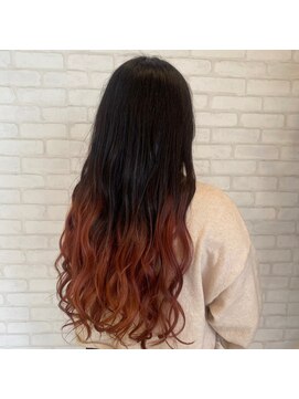 ビス リアン 川口店(Vis lien) グラデーションカラー/レッドブラウン/ブラウン/同系色/