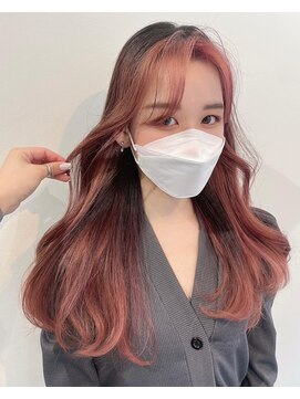 アライブ ハラジュク(ALIVE harajuku) 中韓mixバレイヤージュ