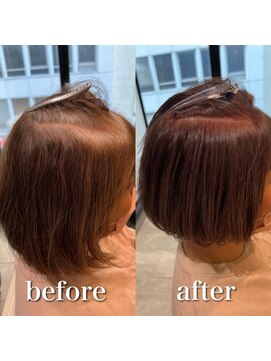 ミラバイケンジ 藤沢(Mira by KENJE) 脱白髪染めハイライト/白髪にお悩みの方に/30代40代50代