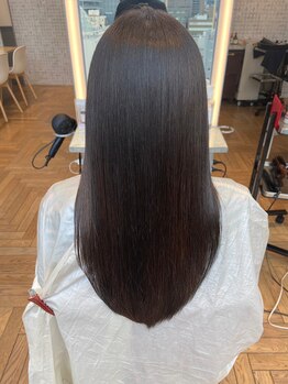 イチイ 巣鴨店(ichii)の写真/【圧倒的に痛まない縮毛矯正】卓越した技術と知識・経験で髪を痛ませない縮毛矯正ができる巣鴨の美容室