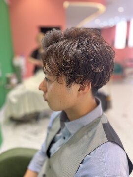 モア 岡崎(more) スタイリスト大山  メンズパーマ