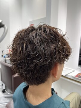 オーシャントーキョー 仙台(OCEAN TOKYO) 波巻きスパイラルミックスパーマ刈り上げ眉毛仙台