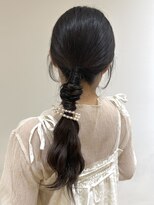 バイオレットジェム(Violet`jem)&nbsp;お呼ばれヘア/結婚式/二次会/ゆるふわヘアアレンジ/ヘアセット