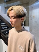 ココモ(KOKOMO) センターパートウルフ/エンドカラー